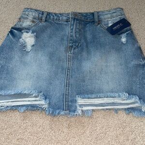 Womens New Forever 21 Denim Skirt